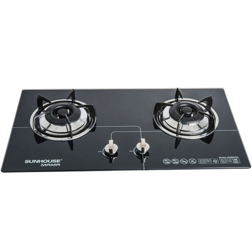 Bếp gas âm kính Sunhouse Mama MMB6632