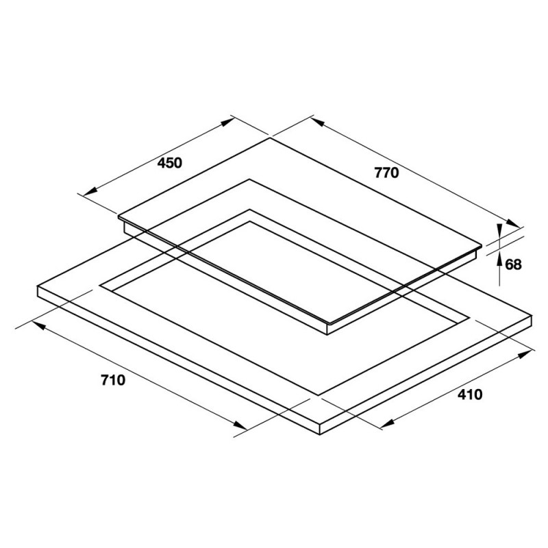 Bếp điện từ hồng ngoại Hafele HC-M772D 536.61.695