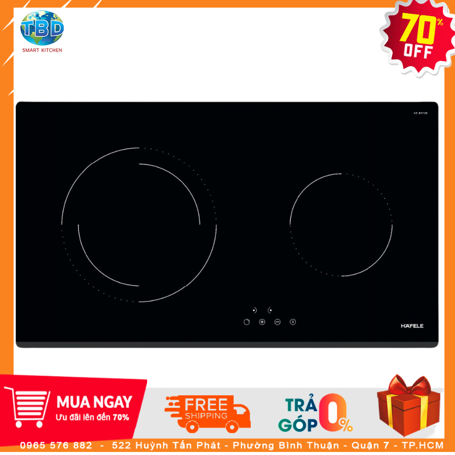 Bếp Điện Hồng Ngoại Hafele HC-R772D 536.61.685 2 Vùng Nấu