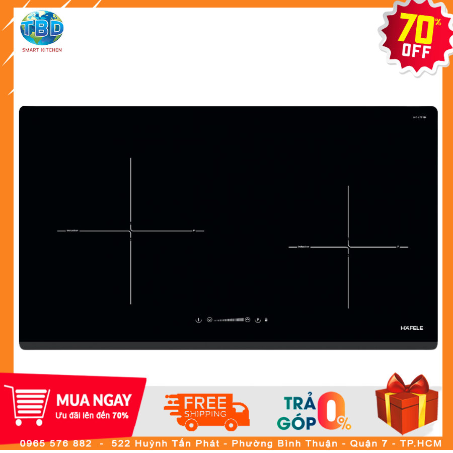 Bếp Từ đôi Hafele HC-I772D 536.61.645