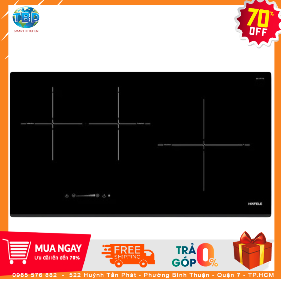 Bếp Điện Từ Hafele HC-IF77D 536.61.665 3 Vùng Nấu