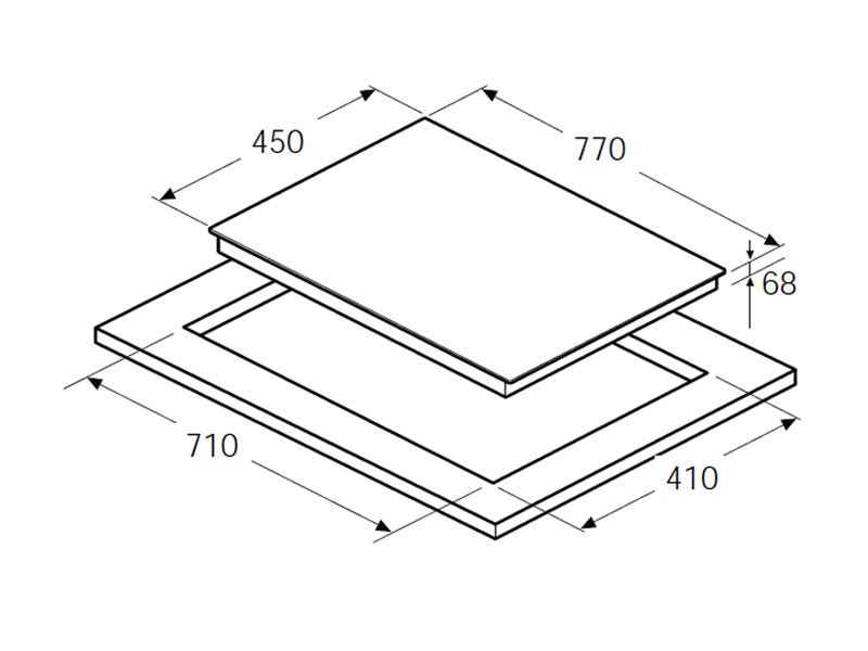 Bếp Từ đôi Hafele HC-I772A