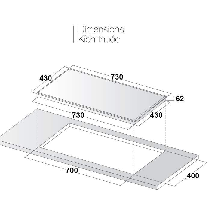 Bếp Từ Zemmer IH Z3969BK