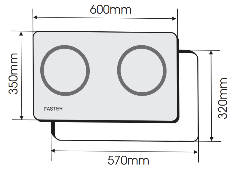 BẾP TỪ FASTER FS 600I