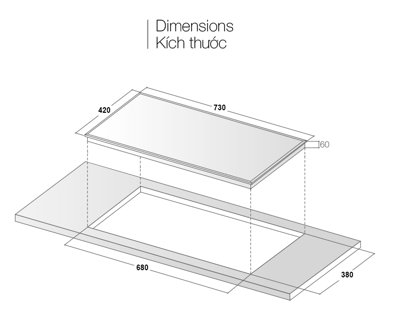BẾP TỪ DMESTIK ML208DKI