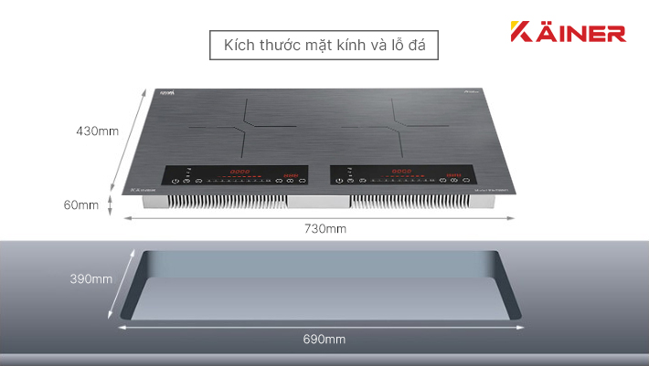 BẾP ĐIỆN TỪ KAINER KA-288ML